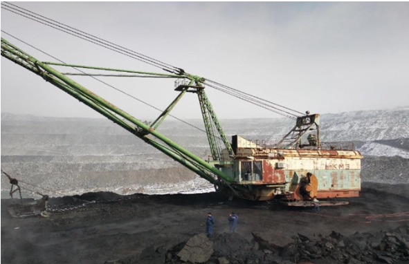 Fig. 2: Fieldwork Photo: Coal mine in Pljevlja, Montenegro, 2022